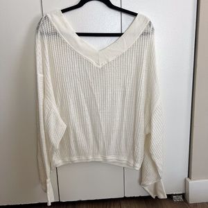 Free People Sweater - Ivory